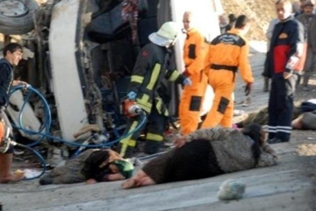 Jandarma kontrol&uuml;nden sonra bindiler 4