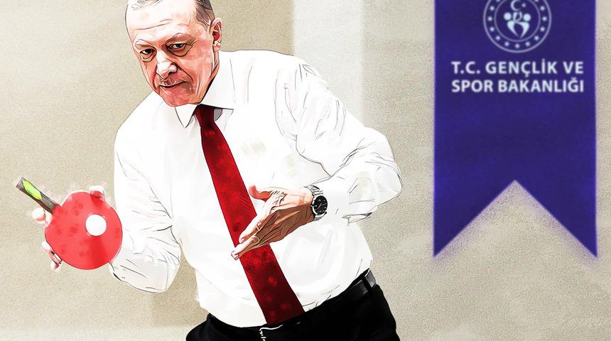 Cumhurbaşkanı Erdoğan'ın raket tutuşu NFT'ye dönüştürüldü