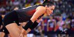 Lansmana katılan güzel voleybolcudan iddialı seçim! 