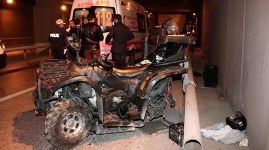 Beyoğlu'nda ATV kazası