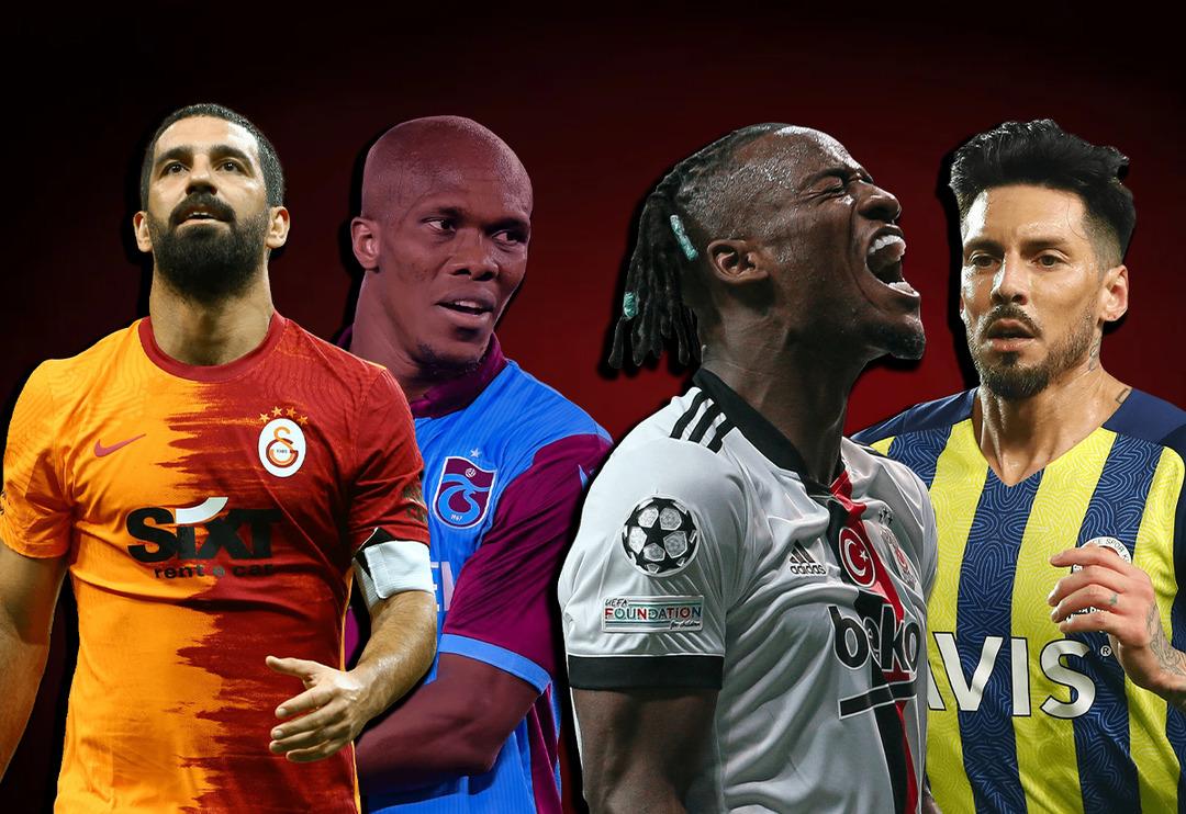 Son dakika: İşte o dev liste! S&uuml;per Lig'de s&ouml;zleşmesi biten oyuncular... Toplamı 77 milyon euro!