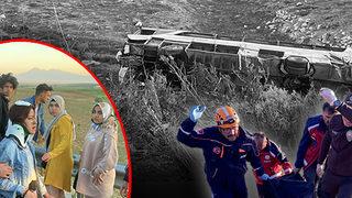 SON DAKİKA | Niğde'de otobüs kazası! Ölü ve yaralılar var... Hayatını kaybeden öğrencilerin kimlikleri belli oldu