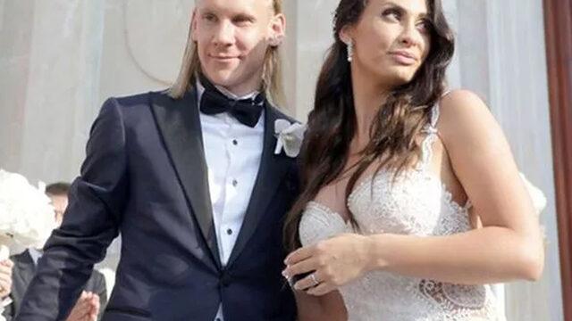 Domagoj Vida'nın eşi Beşiktaş'a veda etti