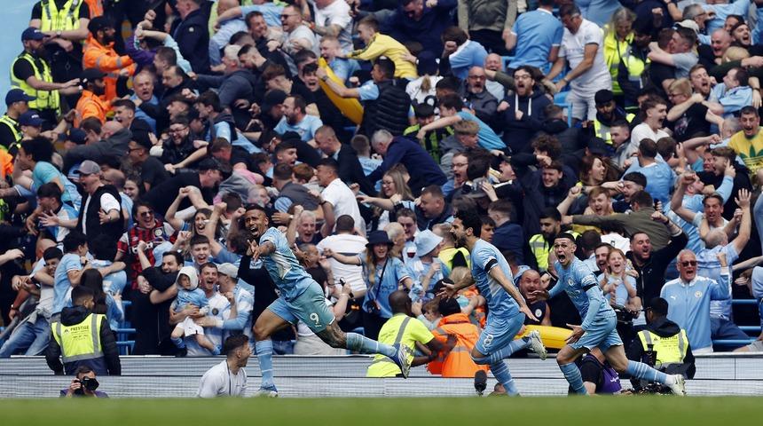 Son dakika: Premier Lig'de şampiyon Manchester City!