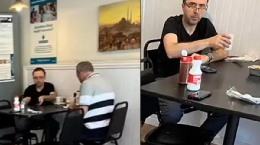 Firari FETÖ'cü Arif Erdem'in son görüntüsü! ABD'de ortaya çıktı, bir Türk vatandaşı fotoğrafladı