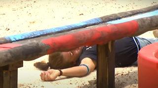 Survivor'da korkunç kaza! Nisa Bölükbaşı bir anda yere yığıldı! Panik dolu anlar: Survivor Nisa bu sefer gerçekten...