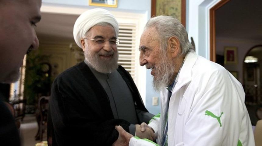 Fidel ve Ruhani Havana'da buluştu 