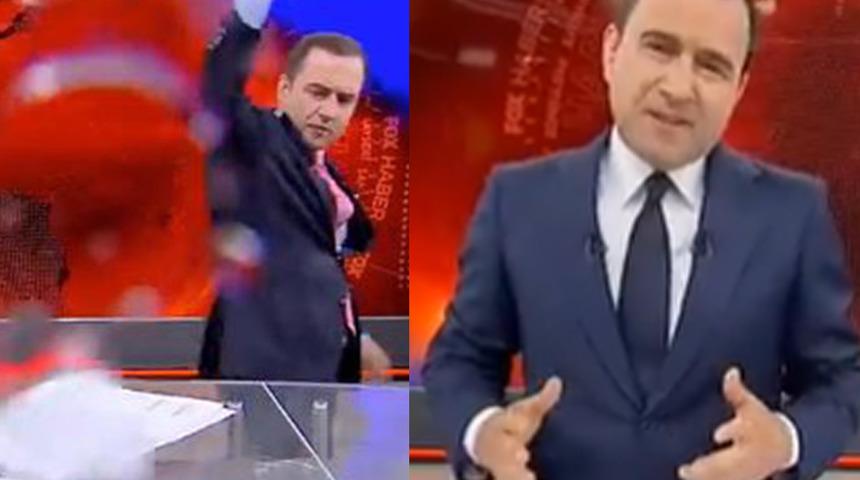 Canlı yayında sinirlendiği anlar gündem olmuştu! Kalem fırlatıp bardak kıran Selçuk Tepeli ilk yayınını bakın nasıl açtı