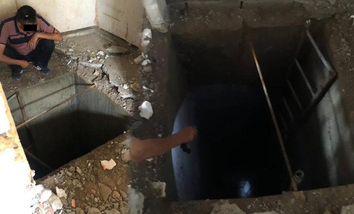 Evinin bahçesinde Kırgızistan-Özbekistan'ı bağlayan tünel çıktı, akıl hastanesine kaldırıldı