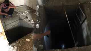 Evinin bahçesinde Kırgızistan-Özbekistan'ı bağlayan tünel çıktı, akıl hastanesine kaldırıldı