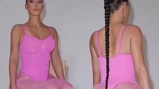 Kim Kardashian arkasını dönünce olay oldu! 'Kalçası sahte' tartışmaları yine gündeme geldi