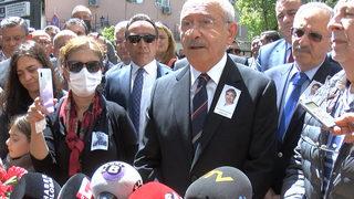 Kılıçdaroğlu, gazeteci Ali Ekber Ertürk'ün cenazesine katıldı