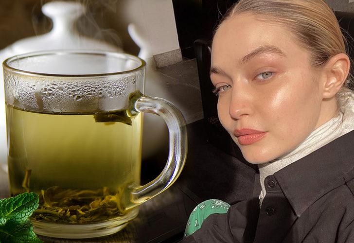 Yeşil çayın bu özelliklerini duymamıştınız! Gigi Hadid’in yeşil çay maskesi tarifi