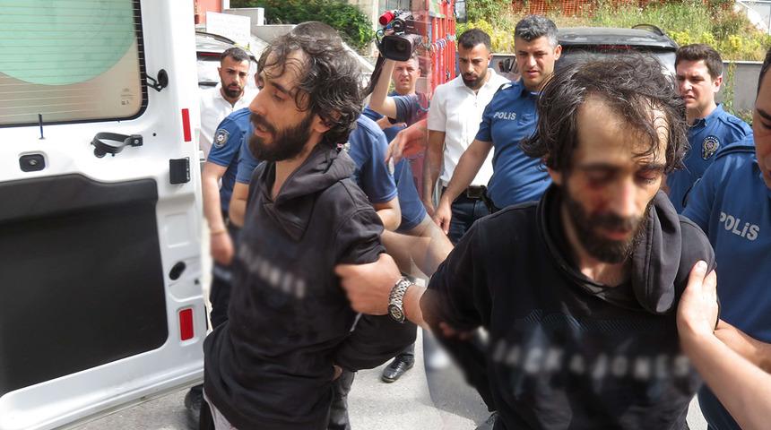 Yer: İstanbul! 2. kattan atlayıp dehşet sa&ccedil;tı: &Ccedil;ok korktum, inşallah bir daha gelmez