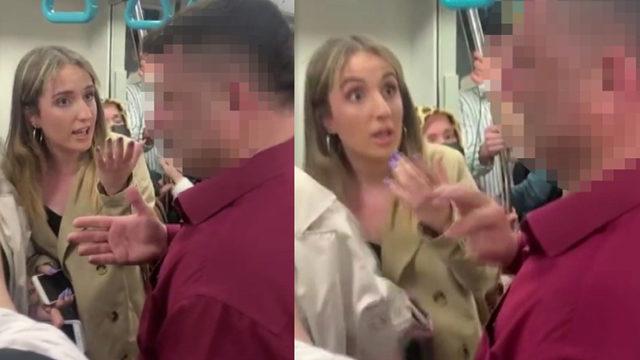 Marmaray'da iğrenç olay! Yabancı uyruklu kişiden genç kadına taciz... Ortalık ayağa kalktı: Sil o fotoğrafı, terbiyesiz