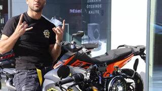 Reynmen yeni motosikletine kavuştu!