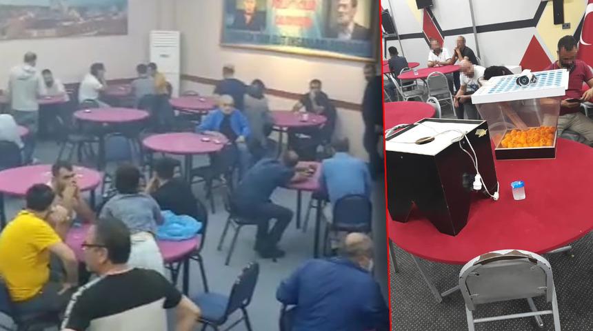 'Kolpaçino' kumarhanesine baskın! Ceza yağdı