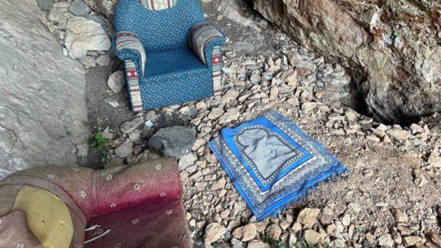 4 medeniyete başkentlik yapan İznik, definecilerin hedefinde! Mağarayı köstebek yuvasına çevirdiler... İsyan ettiren görüntü