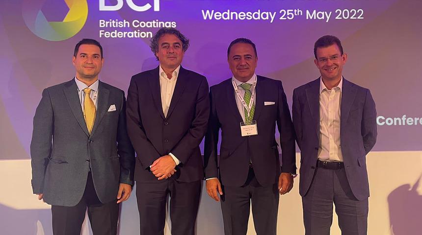 İngiltere Boya Sanayicileri Derneğinin tek Türk boya markası üyesi Akçalı Boya oldu