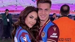 Trabzonsporlu Batuhan Kör'ün Türkiye birincisi olan sevgilisi Elif Yılmaz güzelliğiyle dudak uçuklattı