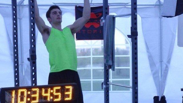 Lise öğrencisi 7000 barfiks çekerek dünya rekorlarını altüst etti