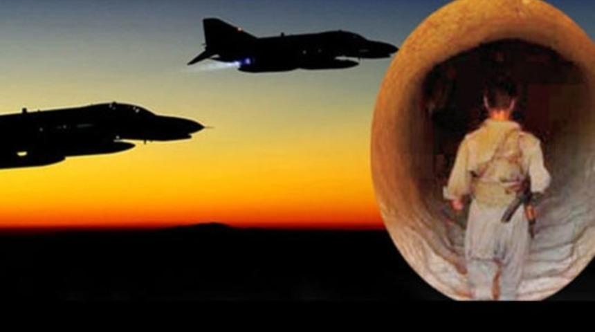 PKK, Kuzey Irak&rsquo;taki dağlarda bu y&ouml;ntemle saklanıyor