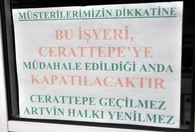 Artvin Cerattepe de gerginlik artıyor: İlk müdahale yapıldı 4