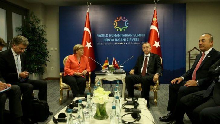 Erdoğan ile Merkel görüşmesinden mutabakat çıktı