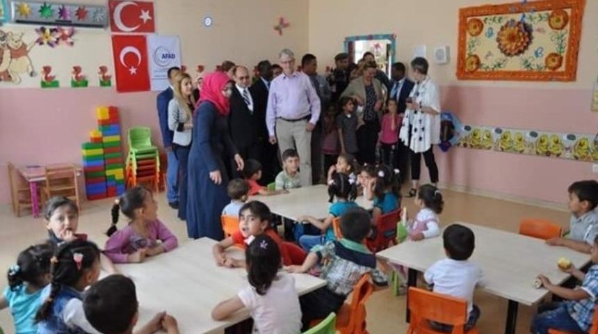 BM Heyeti Konteyner Kenti Ziyaret Etti