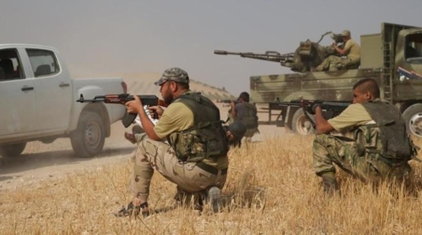 &Ouml;zg&uuml;r Suriye Ordusu, Suriye'de Dabık'ı IŞİD'den aldı