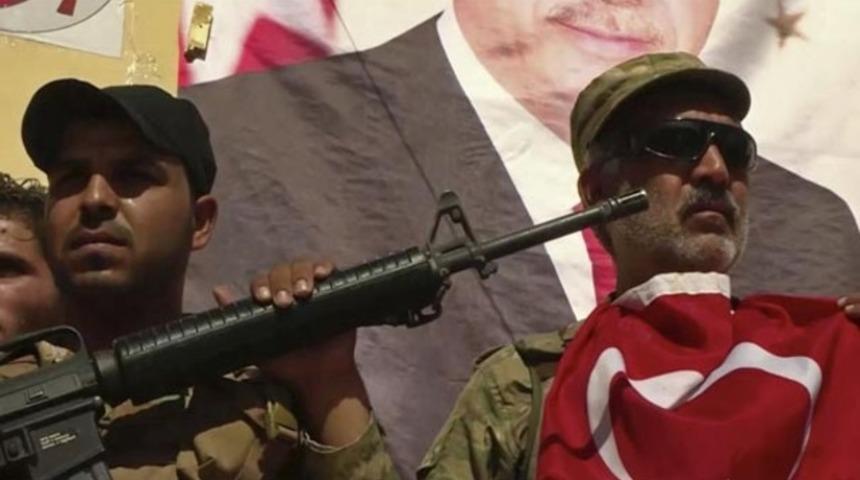 Dabık'ta sokaklara Erdoğan posterleri asıldı