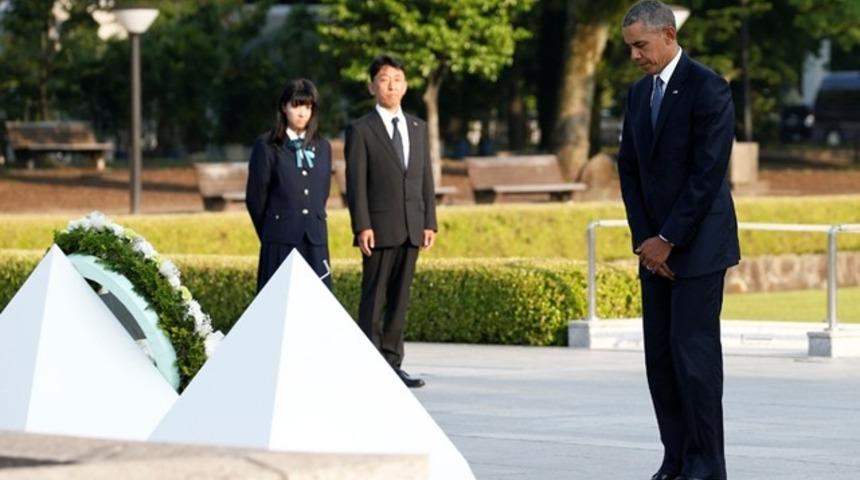 ABD Başkanı Obama Hiroşima'yı ziyaret etti