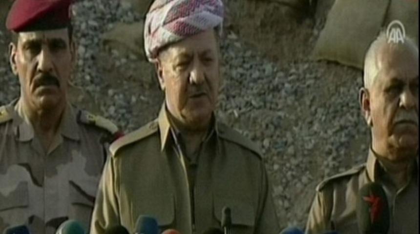 Barzani: DEAŞ'a Musul'da &ouml;ld&uuml;r&uuml;c&uuml; darbe vuruldu