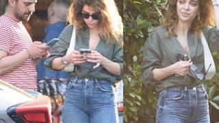 Öykü Çelik yeni sevgilisiyle görüntülenmemek için köşe kapmaca oynadı