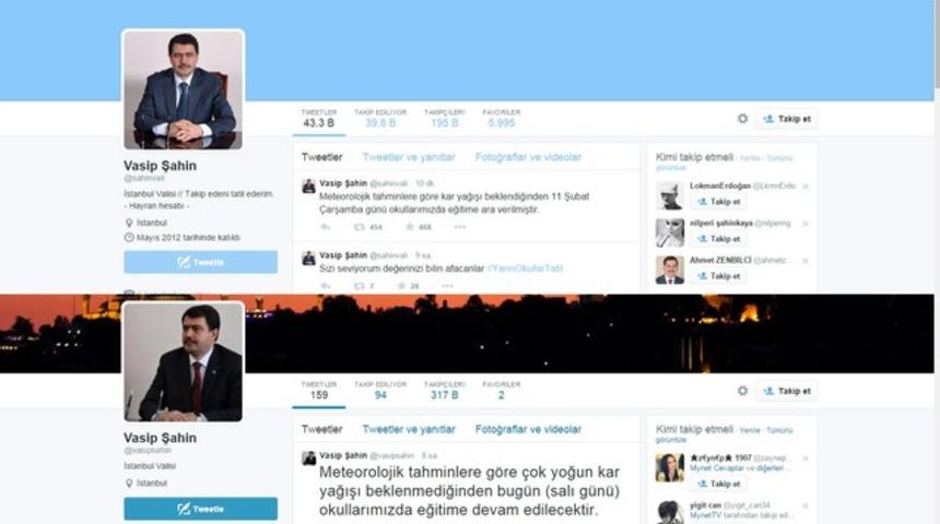 Vali Şahin'in hayranı okulları tatil etti