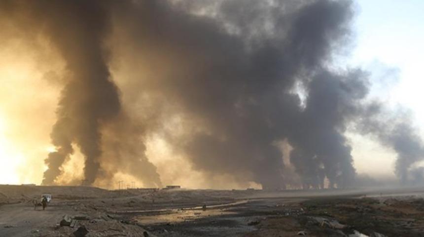 IŞİD kurtarılan köyleri bombalıyor