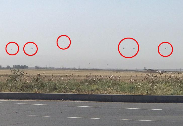 Suriye sınırında hareketli saatler... Helikopterler peş peşe havalandı