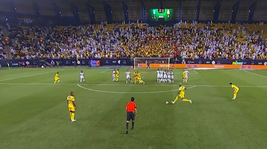 Anderson Talisca, şapkadan tavşan çıkardı! 90+5'te muhteşem frikik...