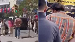 Şişli'de metro çıkışında taciz! Çığlık atarak peşinden koştu...