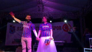 2016'dan beri bekliyorlardı! Trabzonspor şampiyon olunca evlenebildiler