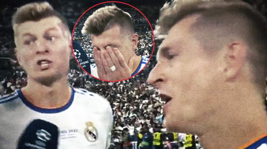 Son dakika: Real Madrid'in yıldızı Toni Kroos'u Şampiyonlar Ligi finali sonrası çıldırtan soru!