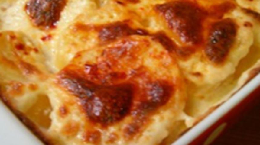 Fırında Kremalı Patates