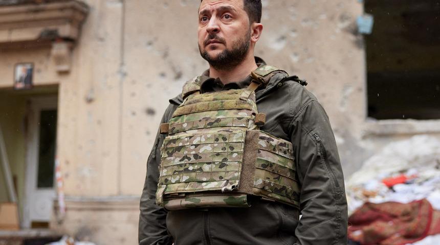 Savaşın başından bu yana bir ilk! Ukrayna Devlet Başkanı Zelenskiy'den kritik bölgeye ziyaret