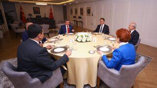 Altılı masa dördüncü defa toplandı! Gelecek Partisi ev sahipliği yapıyor