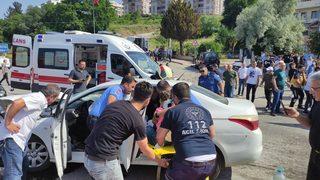 Sosyal medyada paylaştı... Feci kazanın görüntüleri ortaya çıktı! Korku dolu anlar kamerada