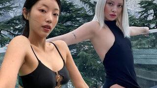 Yeowool, Ece Seçkin'in şarkısıyla dans etti! Ece Seçkin'in yorumu tepki çekince... Kore'nin K'sini duyunca...