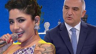 Melek Mosso'nun Isparta'daki konseri iptal edilmişti! Bakan Ersoy canlı yayında duyurdu