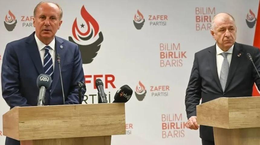 Muharrem İnce'den Ümit Özdağ'a ziyaret