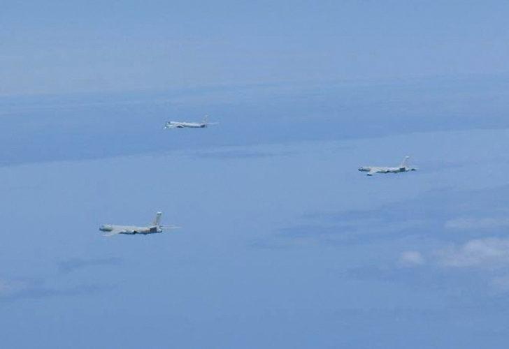 Çin-Tayvan arasında tansiyon yükseldi! Çok sayıda savaş uçağıyla bölgeye girdiler