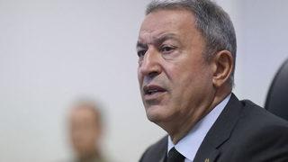 Son Dakika: Milli Savunma Bakanı Akar’dan Suriye'ye operasyon açıklaması